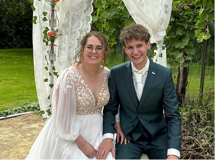 Foto bruidspaar