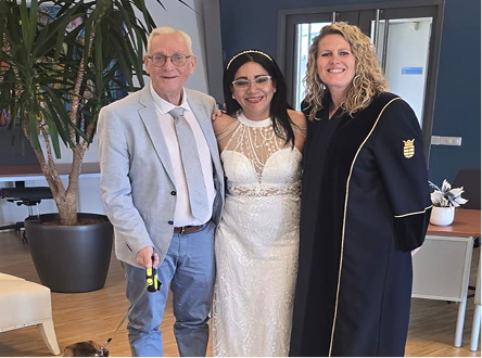 Foto bruidspaar
